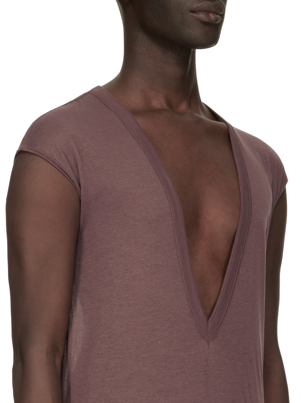 RICK OWENS FW23 LUXOR DYLAN T IN UNSTABLE COTTON