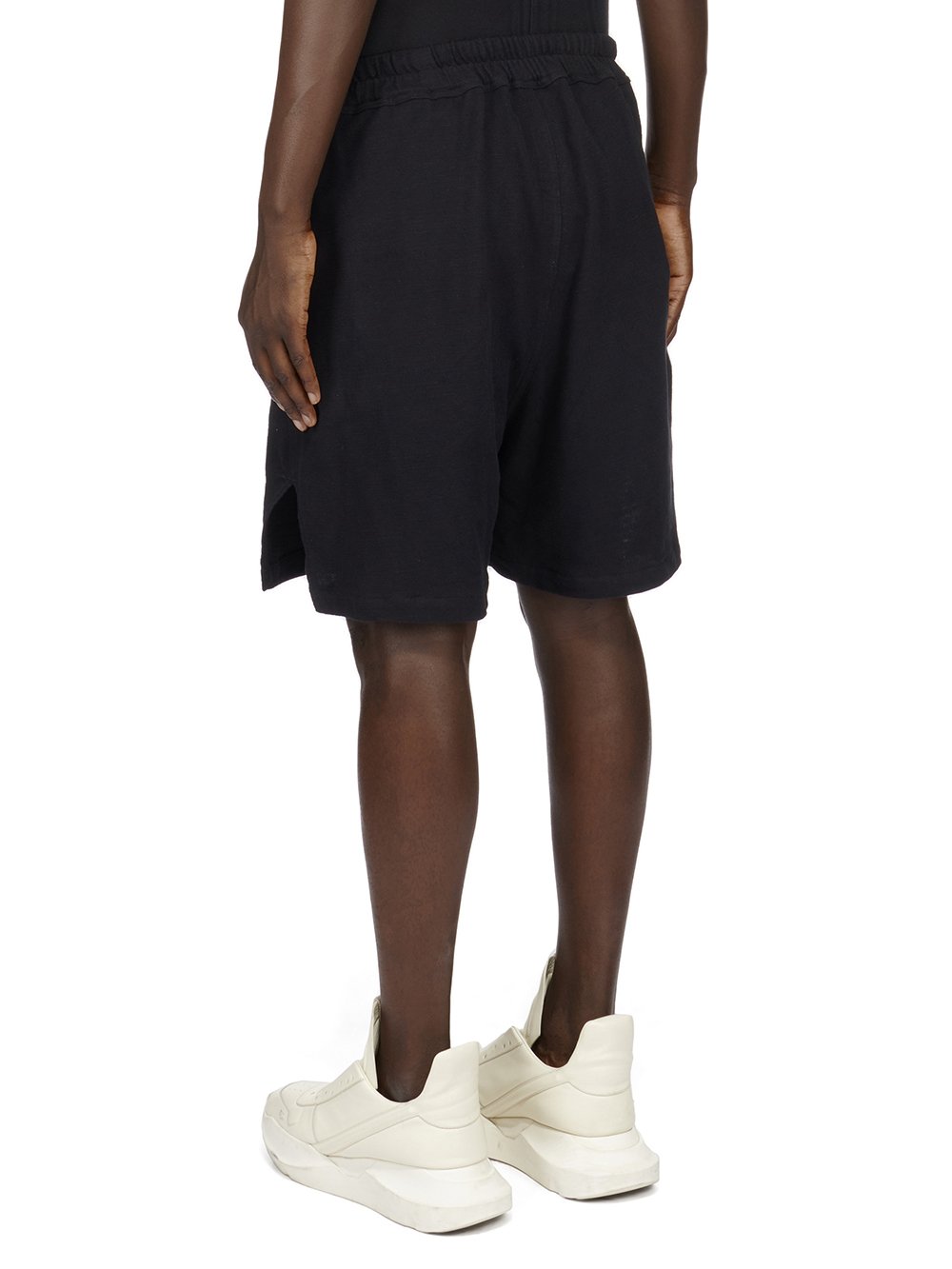 RICK OWENS FW23 LUXOR BOXERS IN  BLACK BIGARZATO JERSEY 