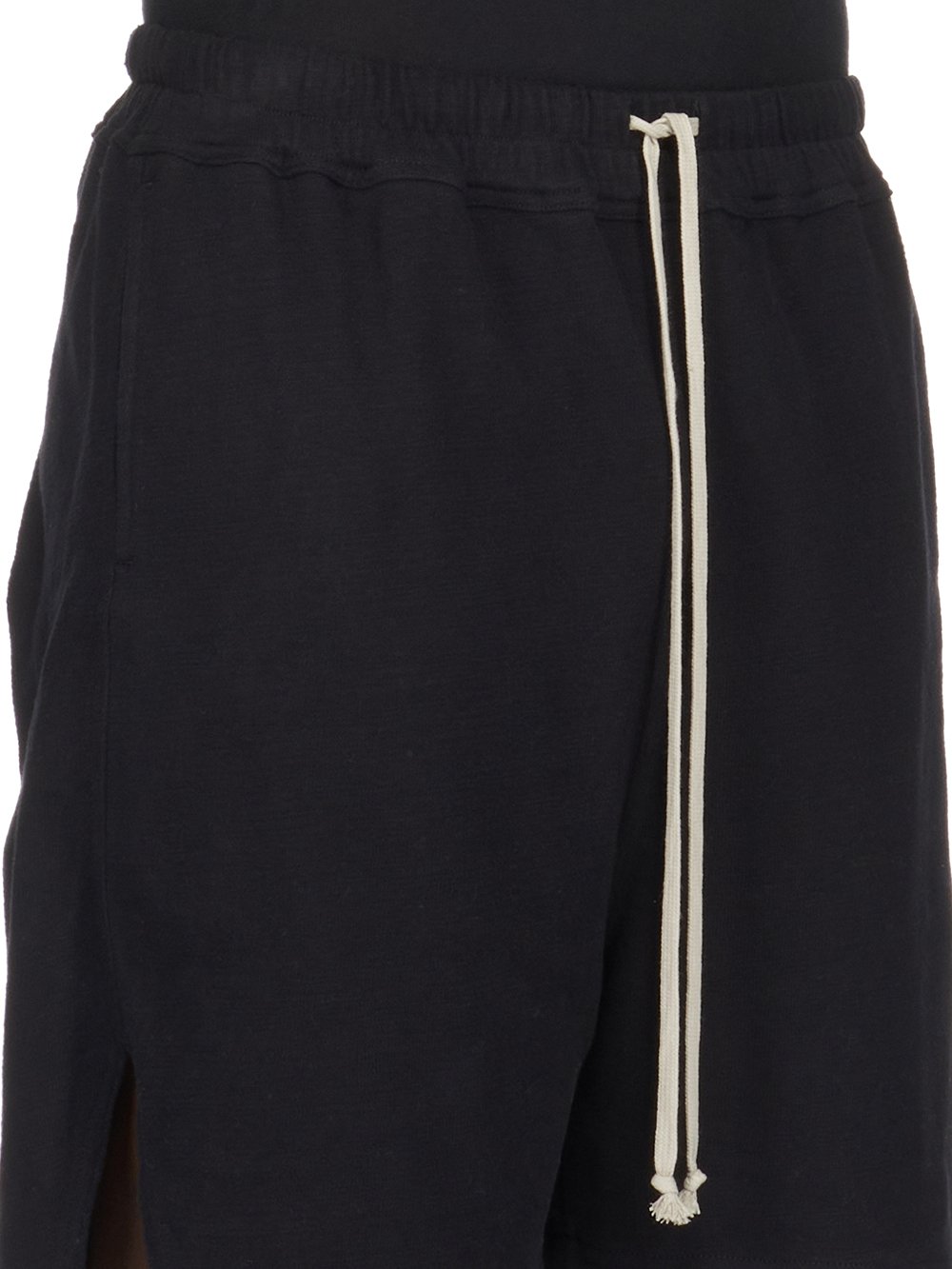 RICK OWENS FW23 LUXOR BOXERS IN  BLACK BIGARZATO JERSEY 