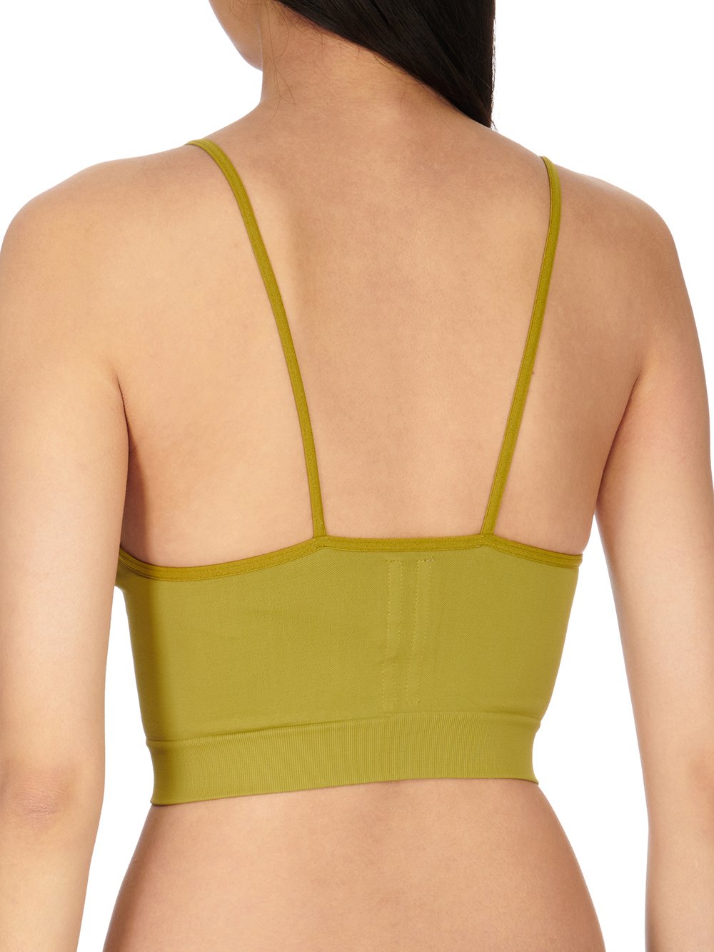 RICK OWENS FW23 LUXOR V BRA IN ACID ACTIVE KNIT