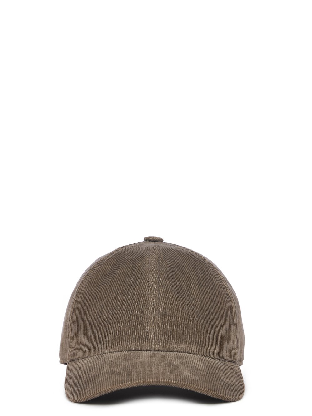 RICK OWENS FW23 LUXOR BASEBALL CAP IN DUST COTTON CORDUROY