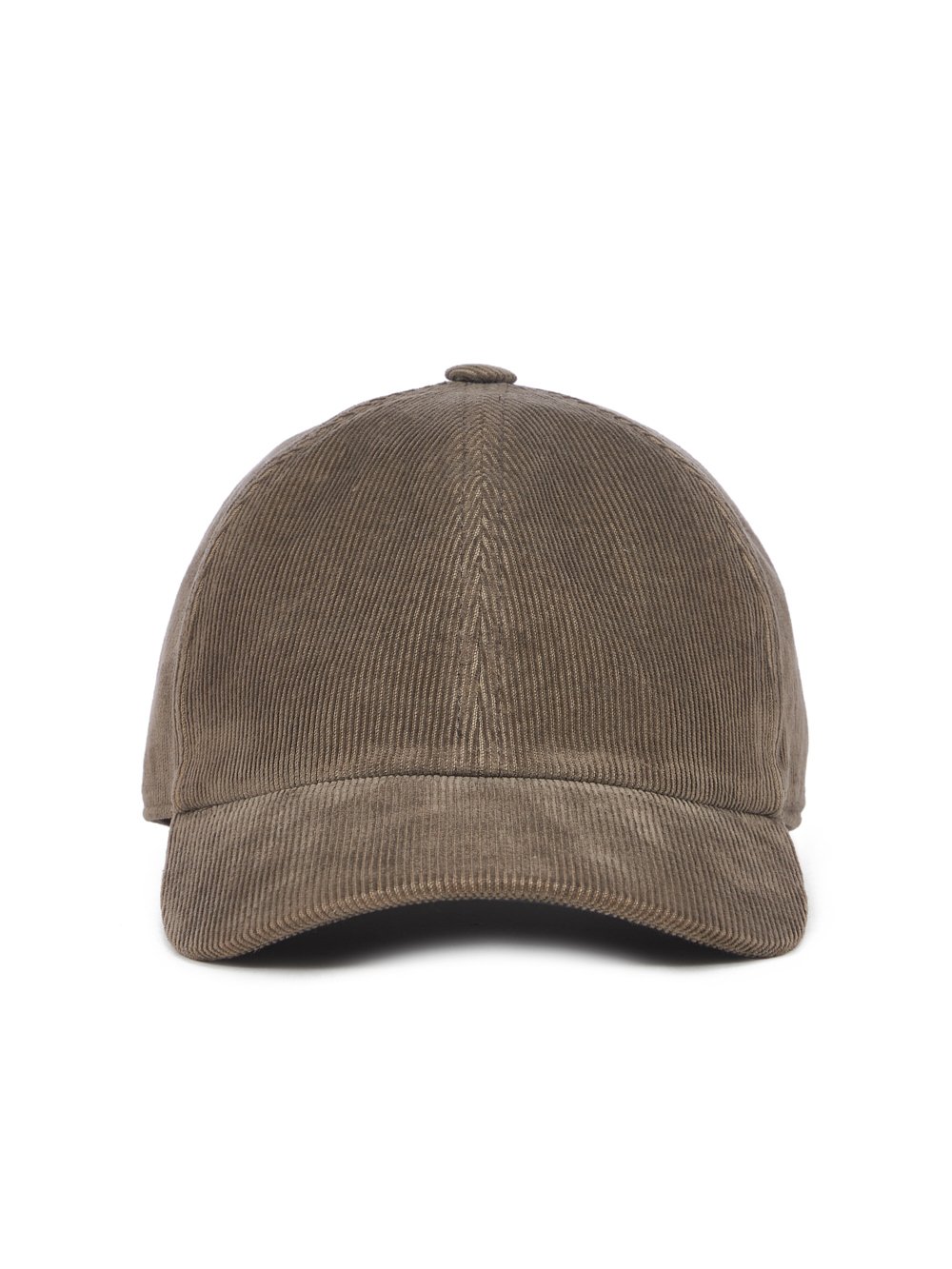 RICK OWENS FW23 LUXOR BASEBALL CAP IN DUST COTTON CORDUROY