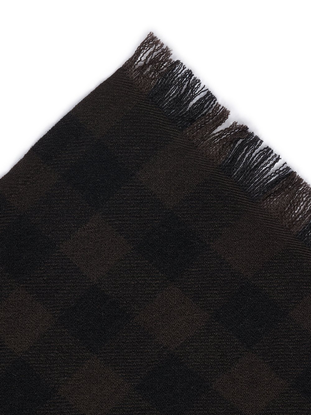 RICK OWENS FW23 LUXOR LABRA IN BROWN WOOL, CASHMERE AND SILK