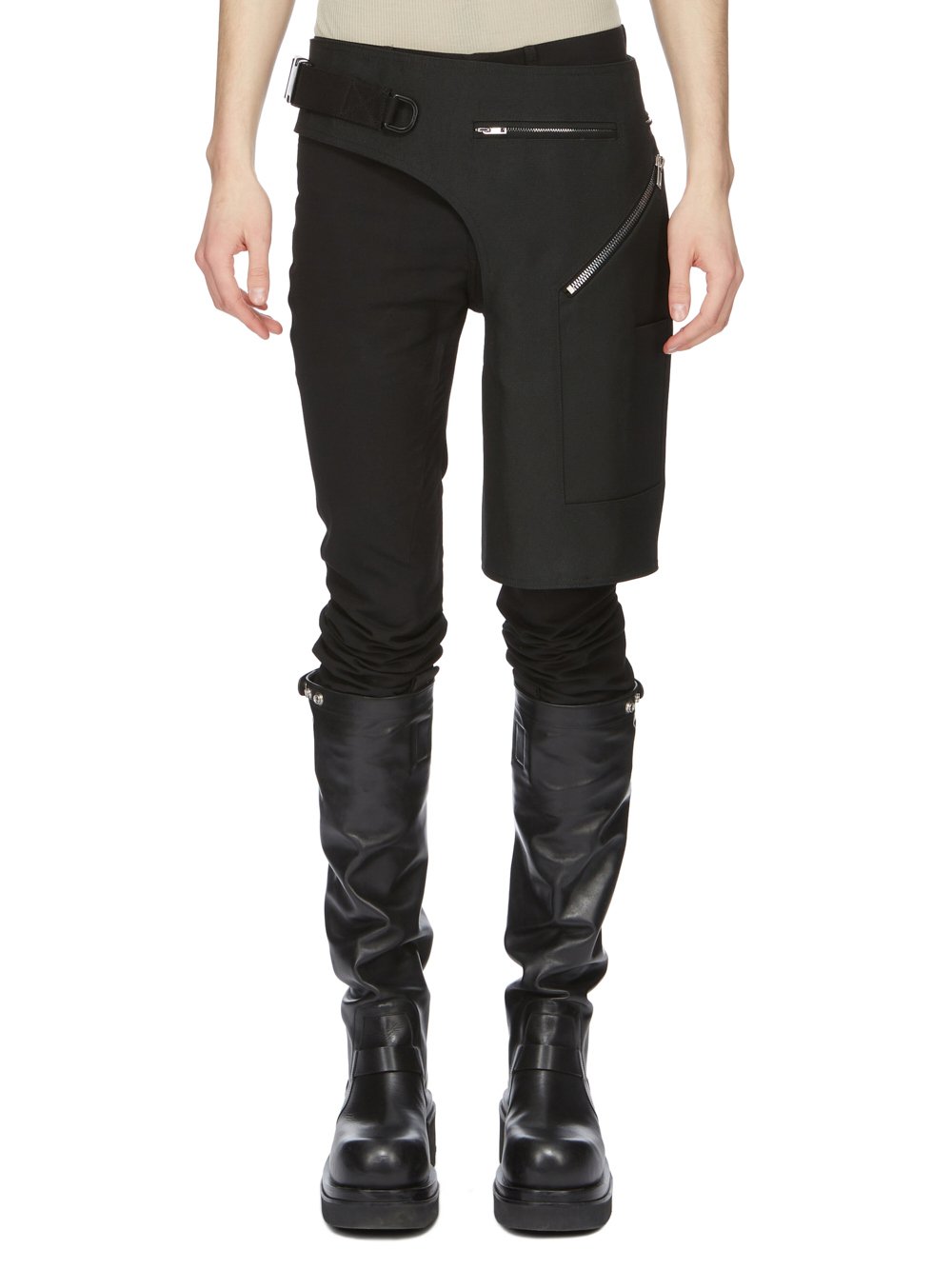 RICK OWENS FW23 LUXOR STROBE CHAP IN HEAVY CORDURA 