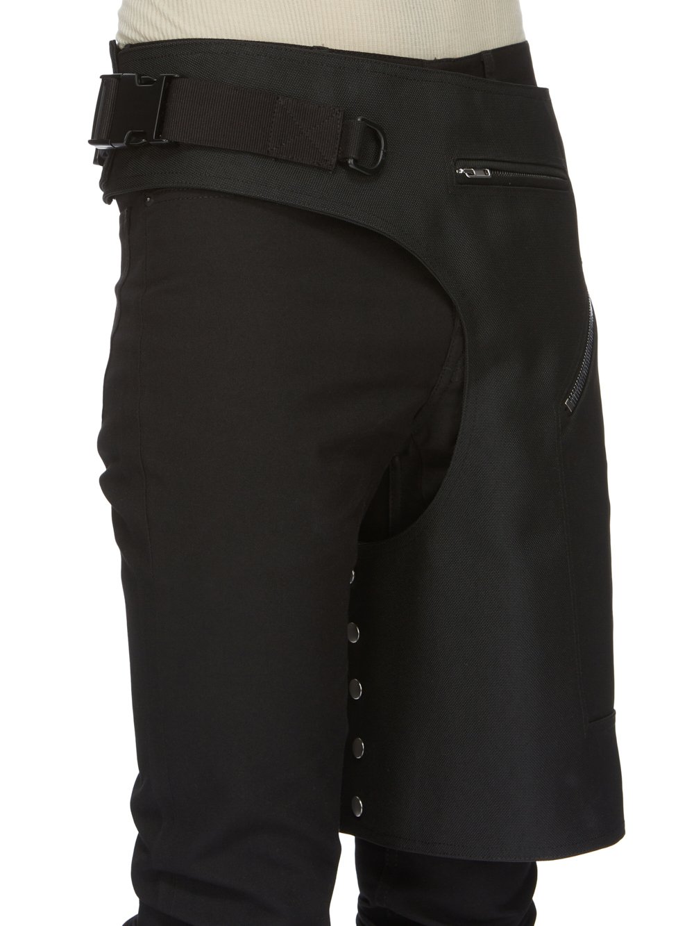 RICK OWENS FW23 LUXOR STROBE CHAP IN HEAVY CORDURA 