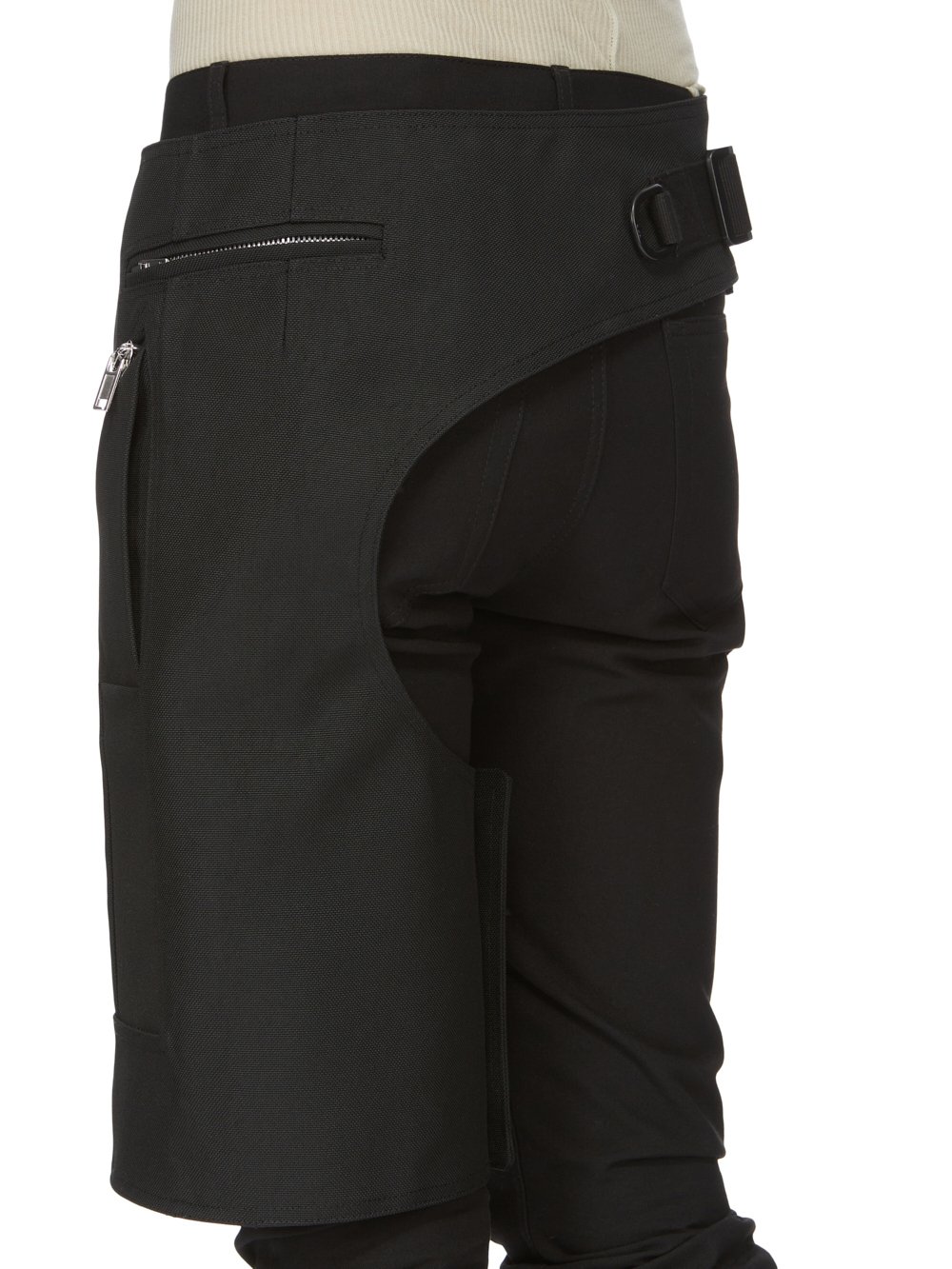 RICK OWENS FW23 LUXOR STROBE CHAP IN HEAVY CORDURA 