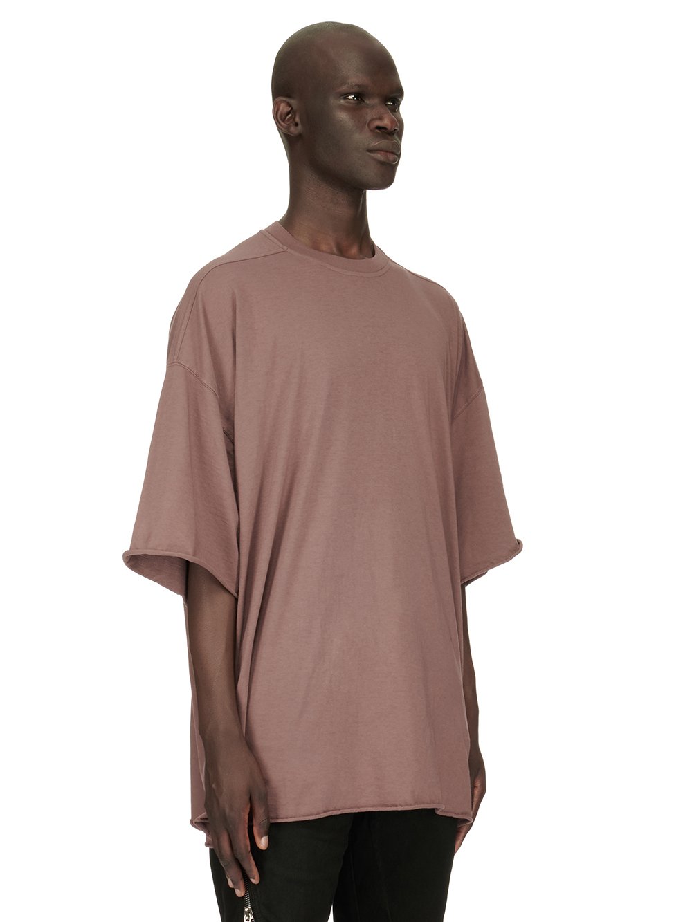 DRKSHDW FW23 LUXOR TOMMY T IN MAUVE MEDIUM WEIGHT COTTON JERSEY