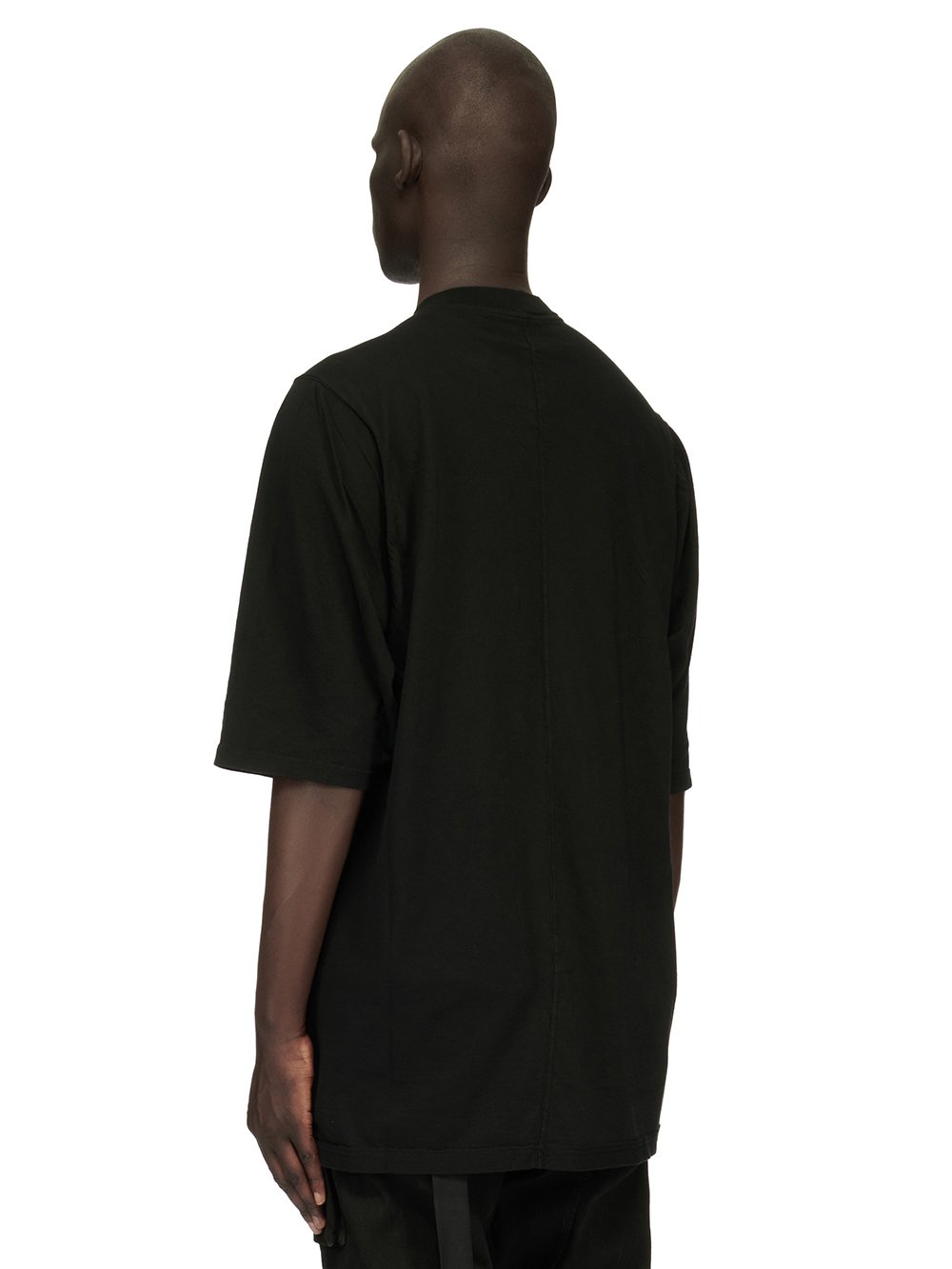 DRKSHDW FW23 LUXOR JUMBO SS T IN BLACK MEDIUM WEIGHT COTTON JERSEY 