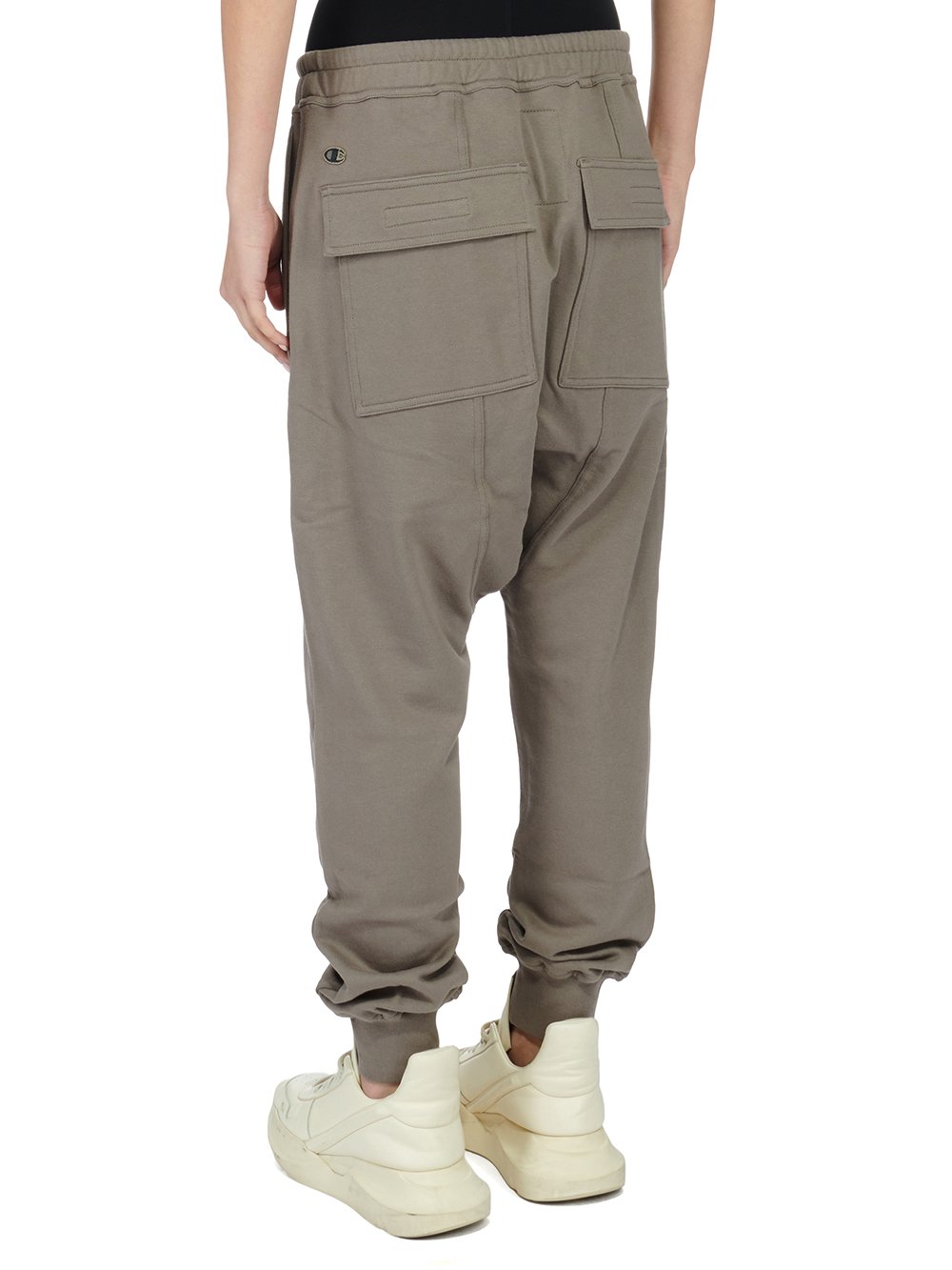 CHAMPION X RICK OWENS PRISONER DRAWSTRING IN COMPACT COTTON FELPA