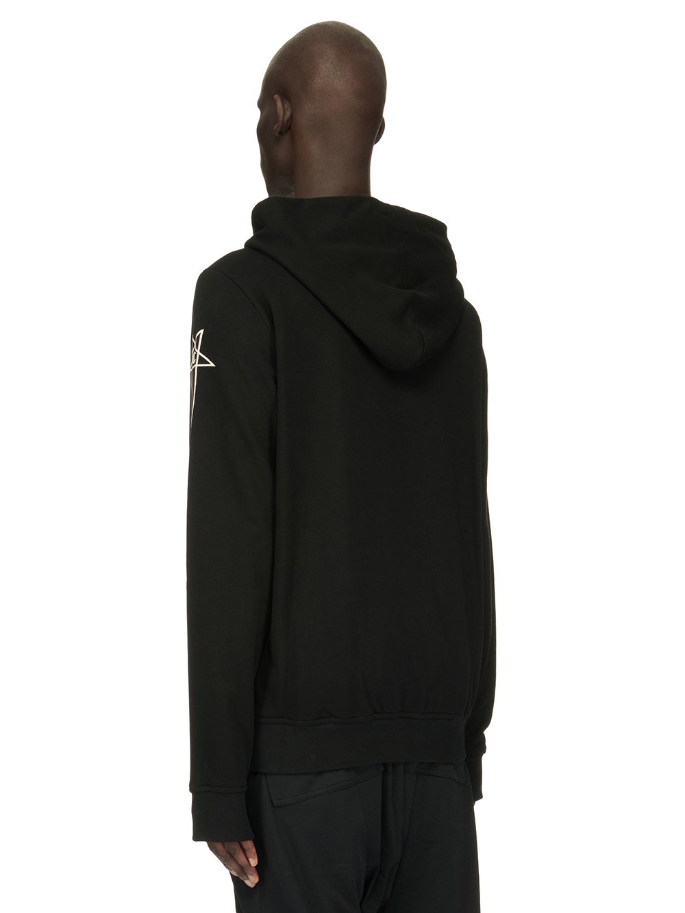 CHAMPION X RICK OWENS JASON'S HOODIE IN COMPACT COTTON FELPA