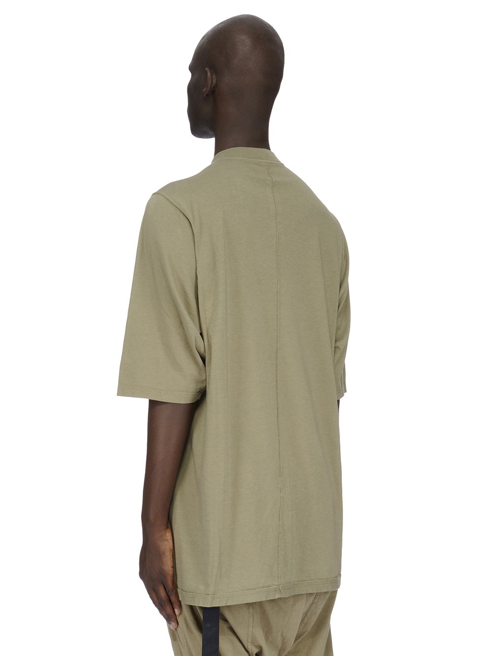 DRKSHDW FW23 LUXOR JUMBO SS T IN PALE GREEN MEDIUM WEIGHT COTTON JERSEY