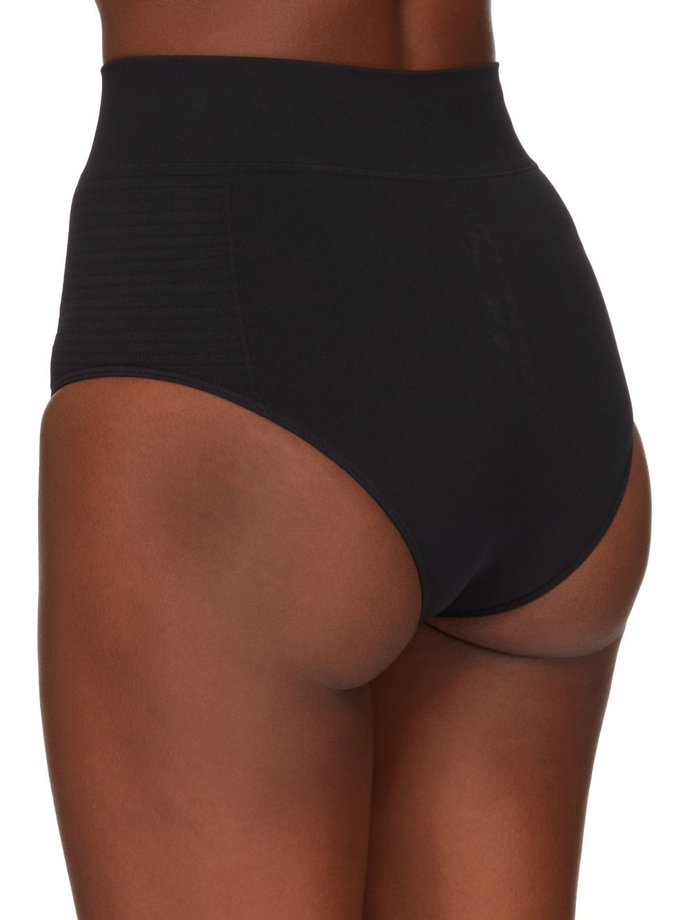 RICK OWENS FW23 LUXOR PANTIES IN BLACK ACTIVE KNIT