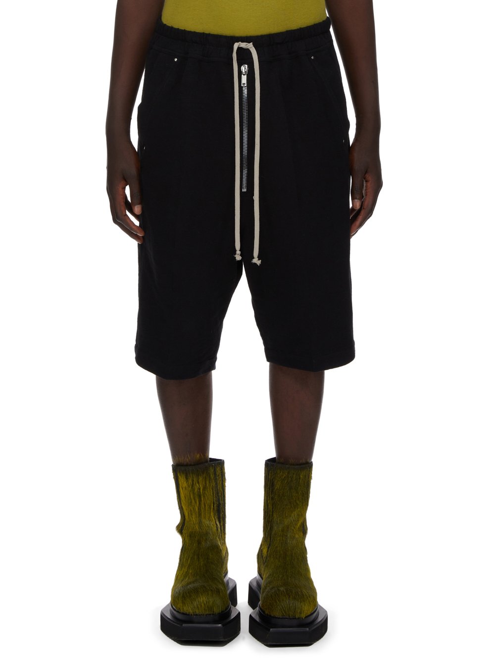 RICK OWENS FW23 LUXOR BELA PODS IN BLACK BIGARZATO JERSEY 