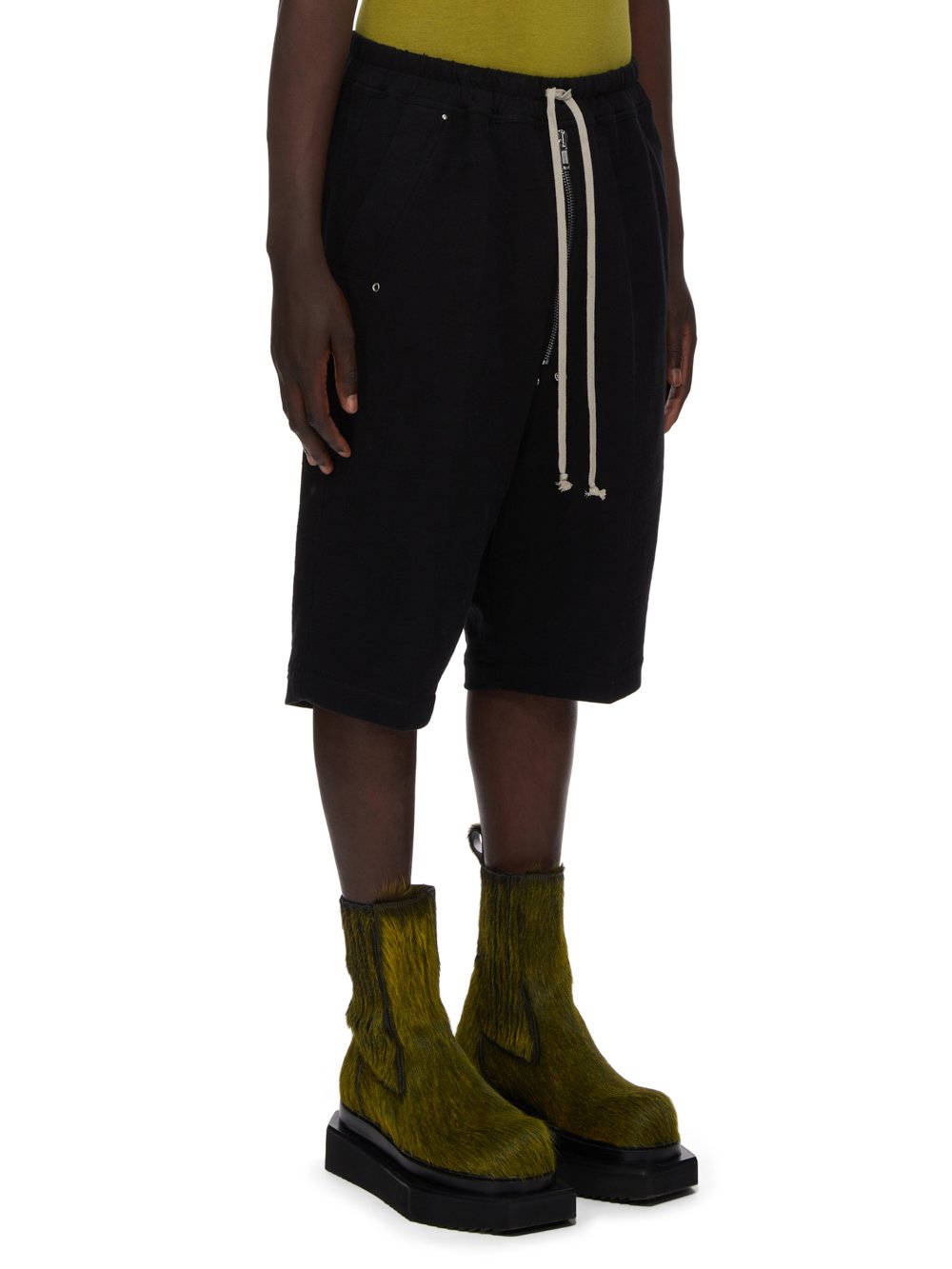 RICK OWENS FW23 LUXOR BELA PODS IN BLACK BIGARZATO JERSEY 