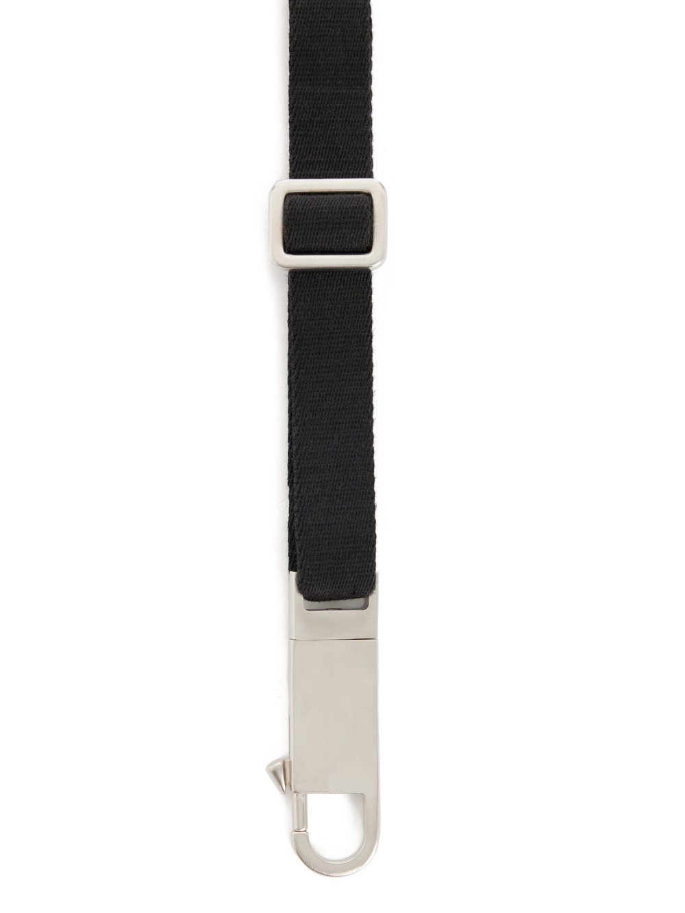 RICK OWENS FW23 LUXOR DISCO BELT IN BLACK COTTON WEBBING