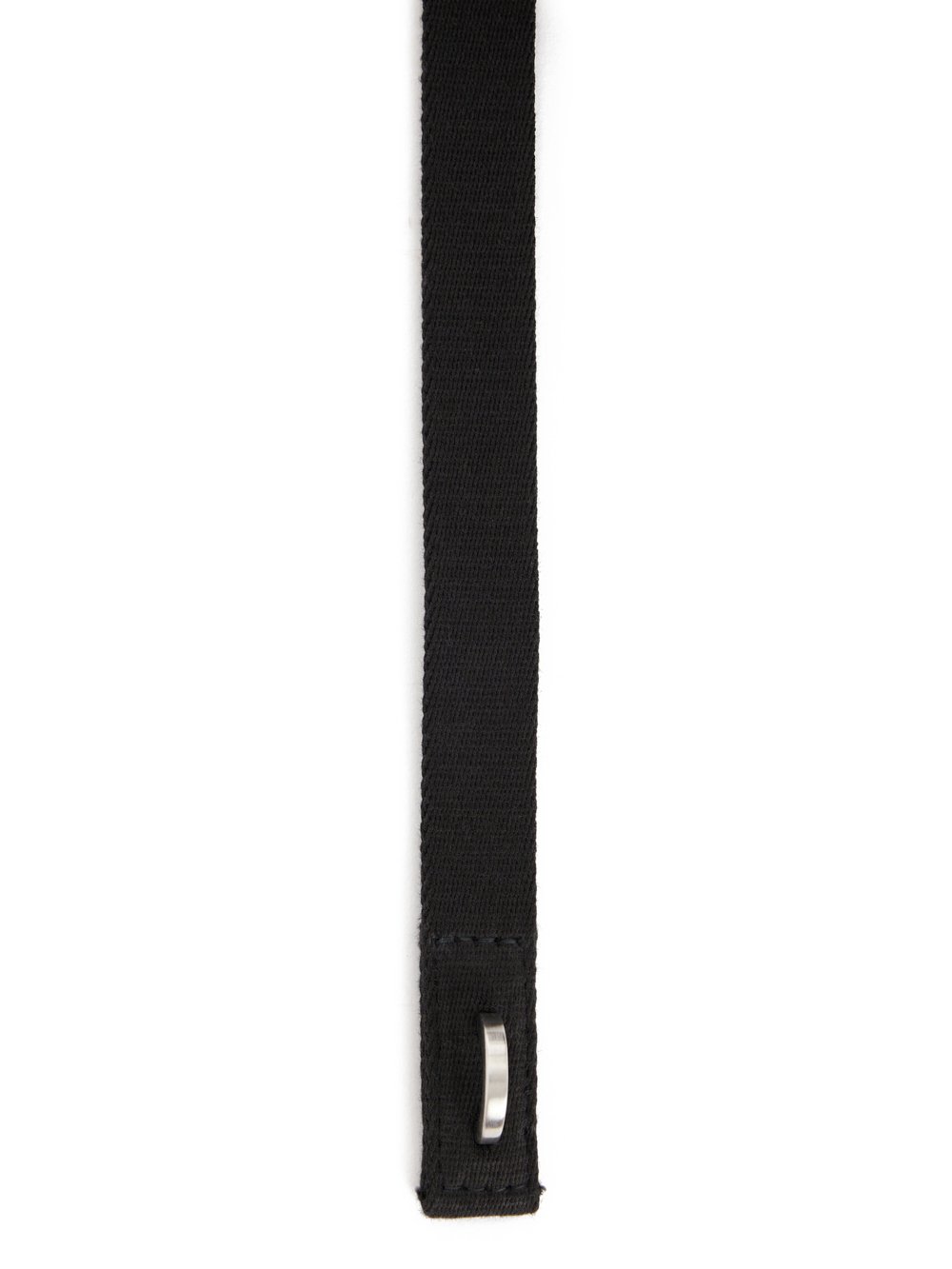 RICK OWENS FW23 LUXOR DISCO BELT IN BLACK COTTON WEBBING