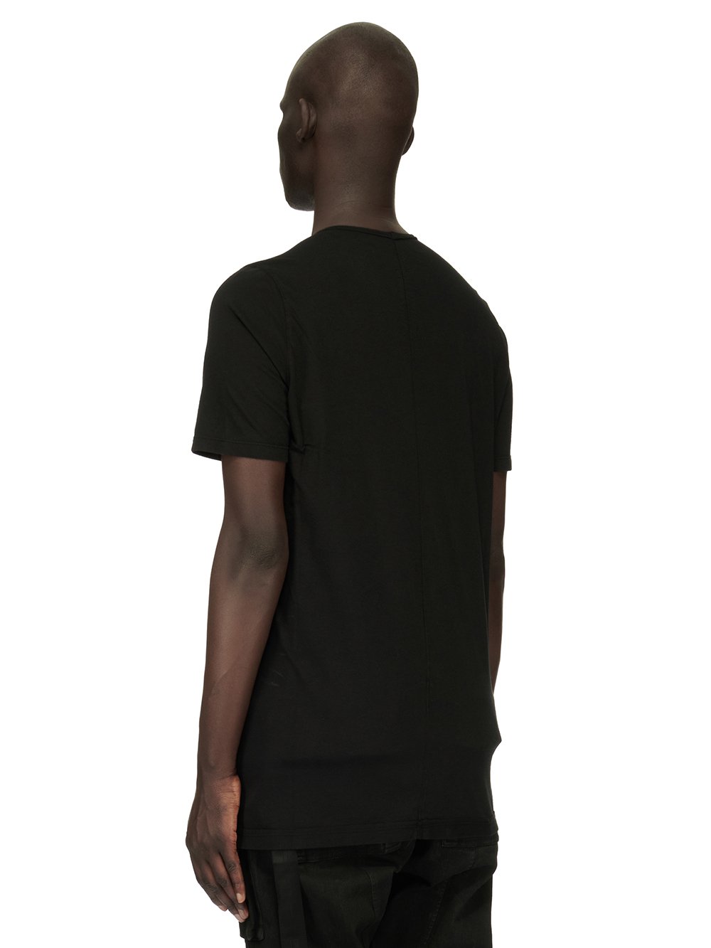 DRKSHDW FW23 LUXOR LEVEL T IN BLACK MEDIUM WEIGHT COTTON JERSEY