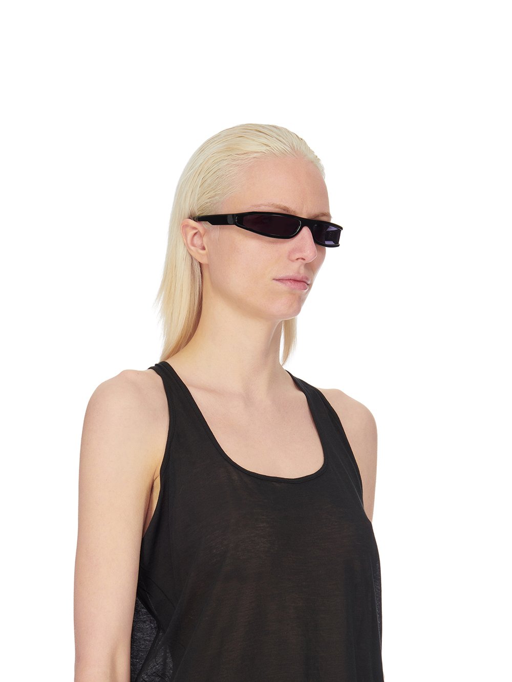 RICK OWENS FOG SUNGLASSES IN BLACK