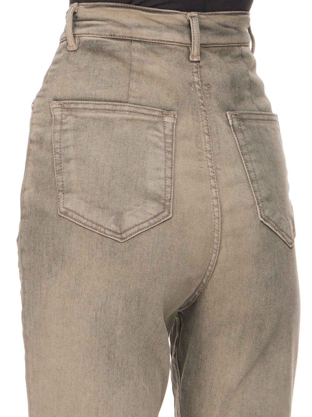 DRKSHDW FW23 LUXOR BOLAN BOOTCUT IN MINERAL PEARL STRETCH DENIM