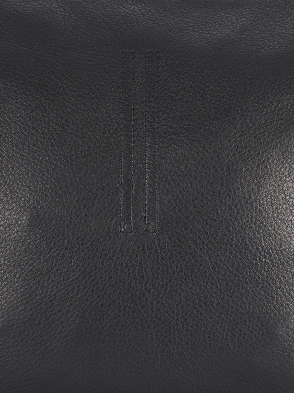 RICK OWENS FW23 LUXOR BIG ADRI IN BLACK SOFT GRAIN COW LEATHER