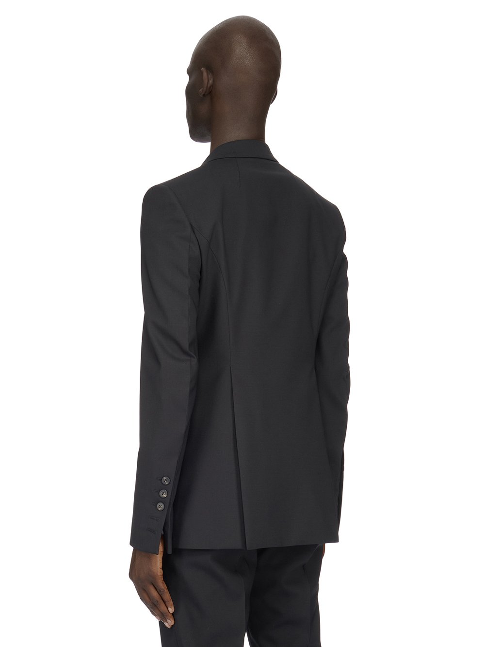 RICK OWENS FW23 LUXOR SOFT SOFT BLAZER IN PAPER FINISH WOOL