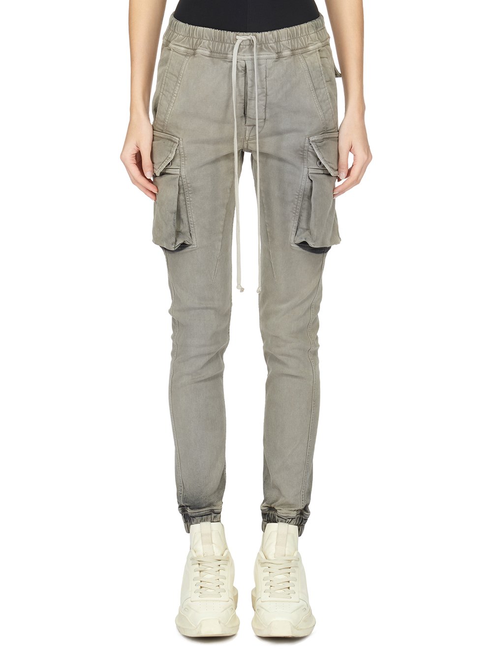 DRKSHDW FW23 LUXOR MASTODON CUT IN MINERAL PEARL STRETCH DENIM