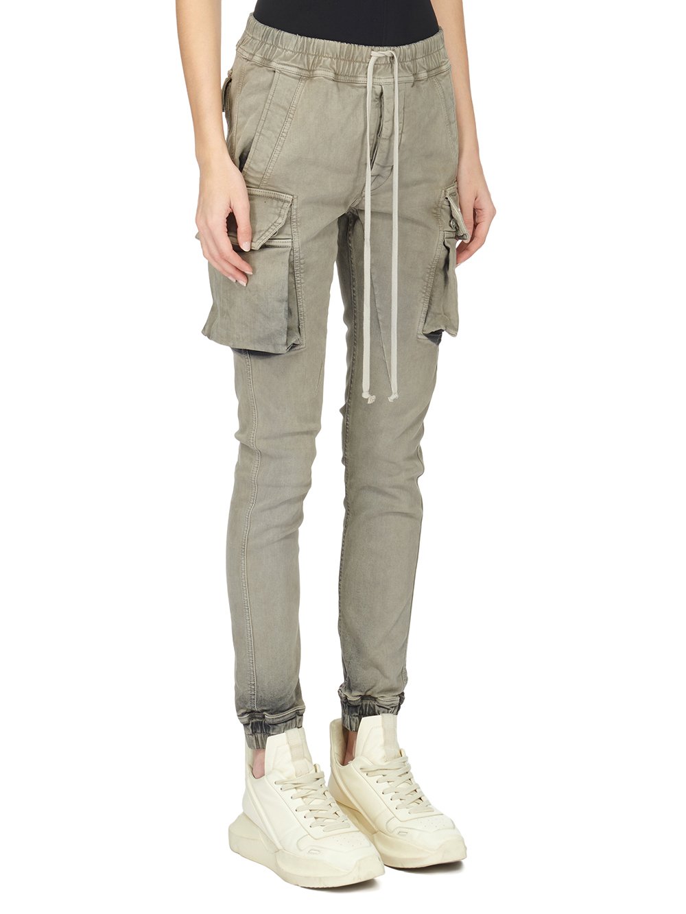 DRKSHDW FW23 LUXOR MASTODON CUT IN MINERAL PEARL STRETCH DENIM