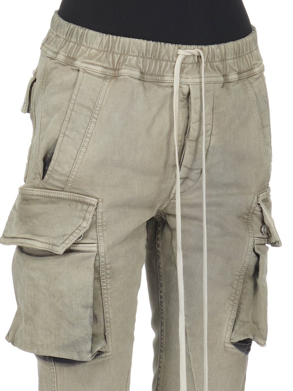 DRKSHDW FW23 LUXOR MASTODON CUT IN MINERAL PEARL STRETCH DENIM