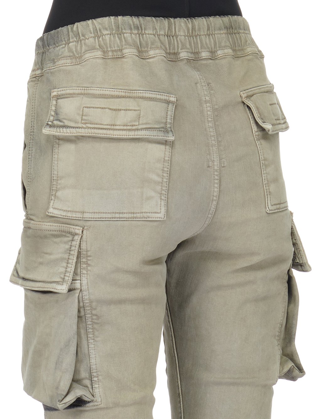 DRKSHDW FW23 LUXOR MASTODON CUT IN MINERAL PEARL STRETCH DENIM