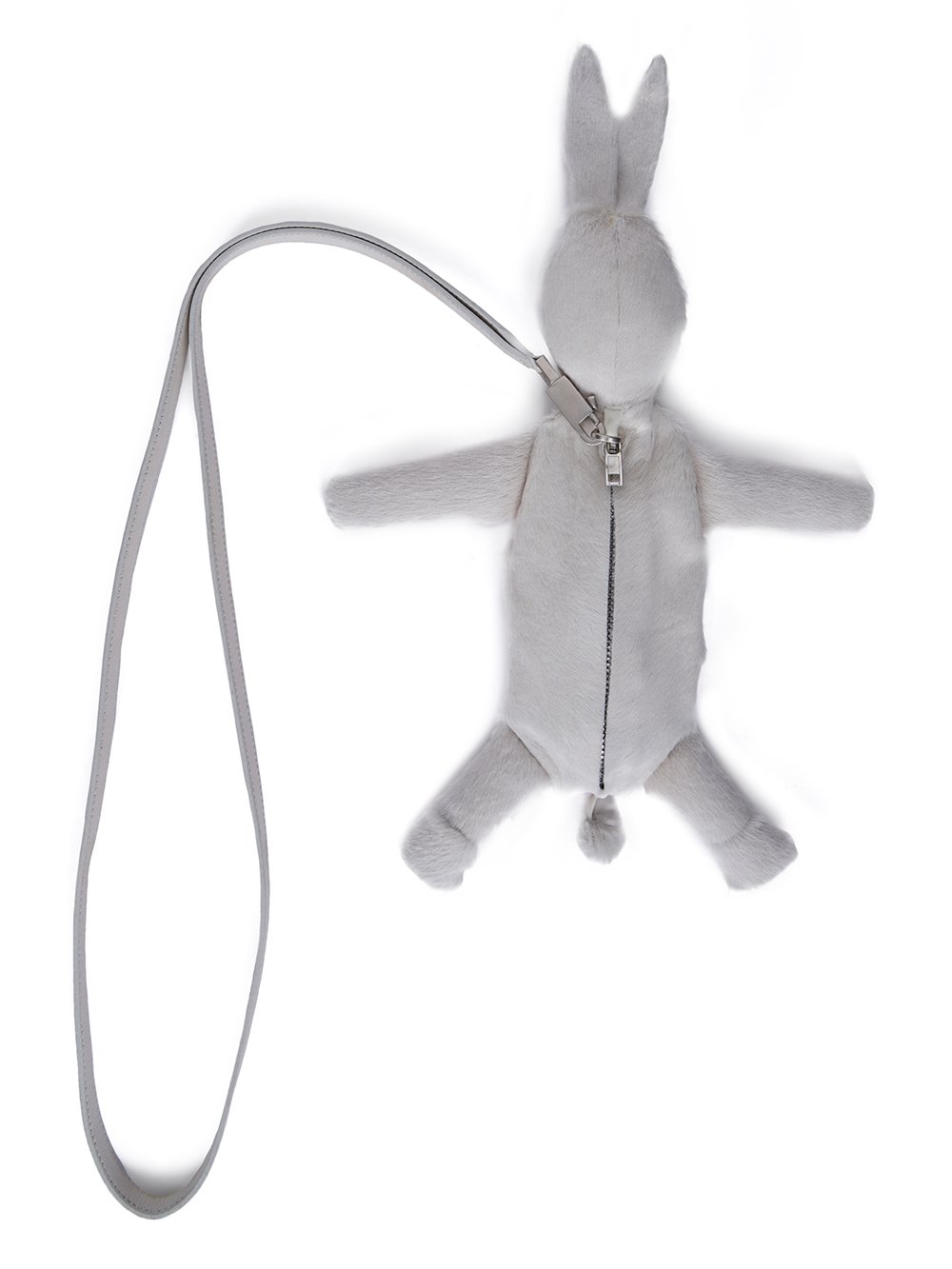 RICK OWENS HUN FAT BUNNY IN CHALK WHITE LAMB LEATHER