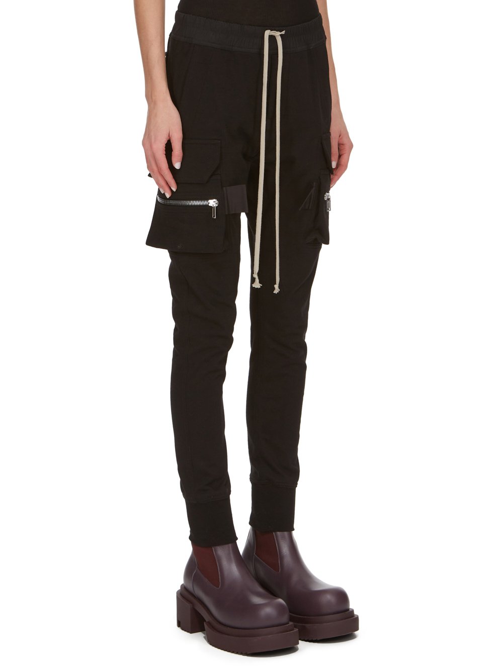 RICK OWENS FW23 LUXOR MASTODON CARGO IN HEAVY JERSEY