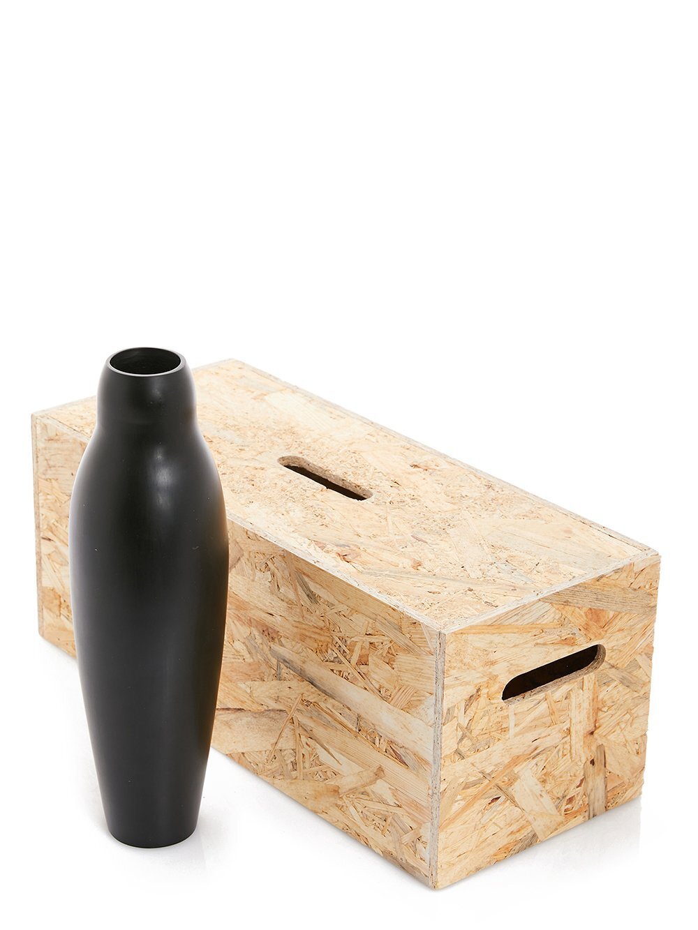 RICK OWENS GOURD VASE IN BLACK BRONZE IS A GOURD SHAPE CONTAINER, FEATURES A ROUND NECK AND POLISHED SURFACE.