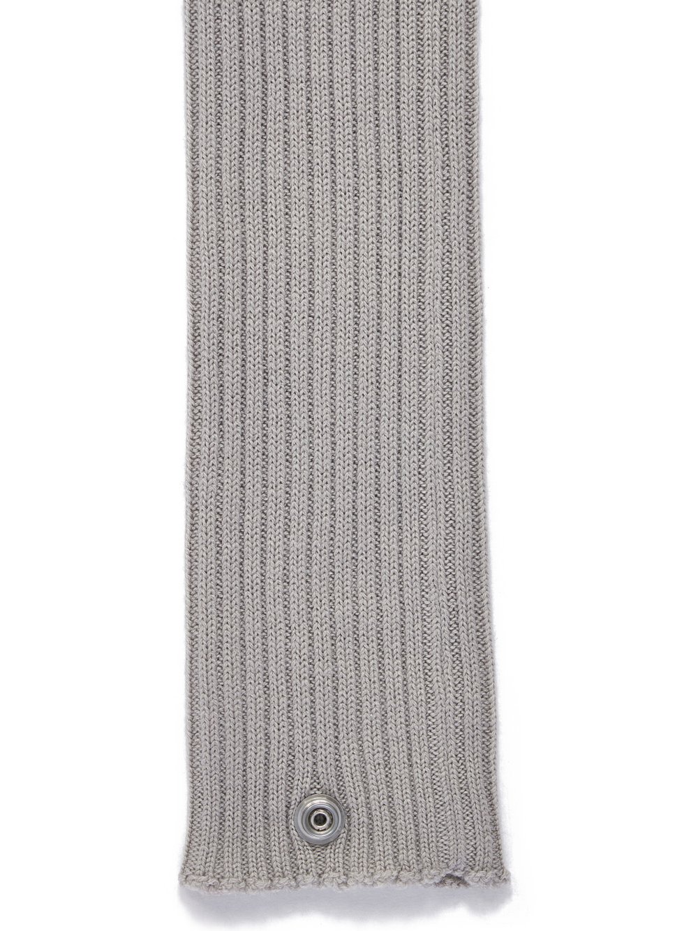 RICK OWENS FW23 LUXOR ARM WARMERS IN PEARL LIGHTWEIGHT RASATO KNIT