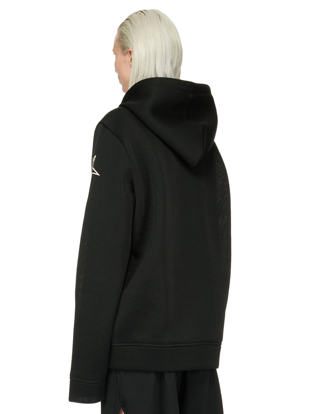 CHAMPION X RICK OWENS JASON'S HOODIE IN RECYCLED 3D MESH