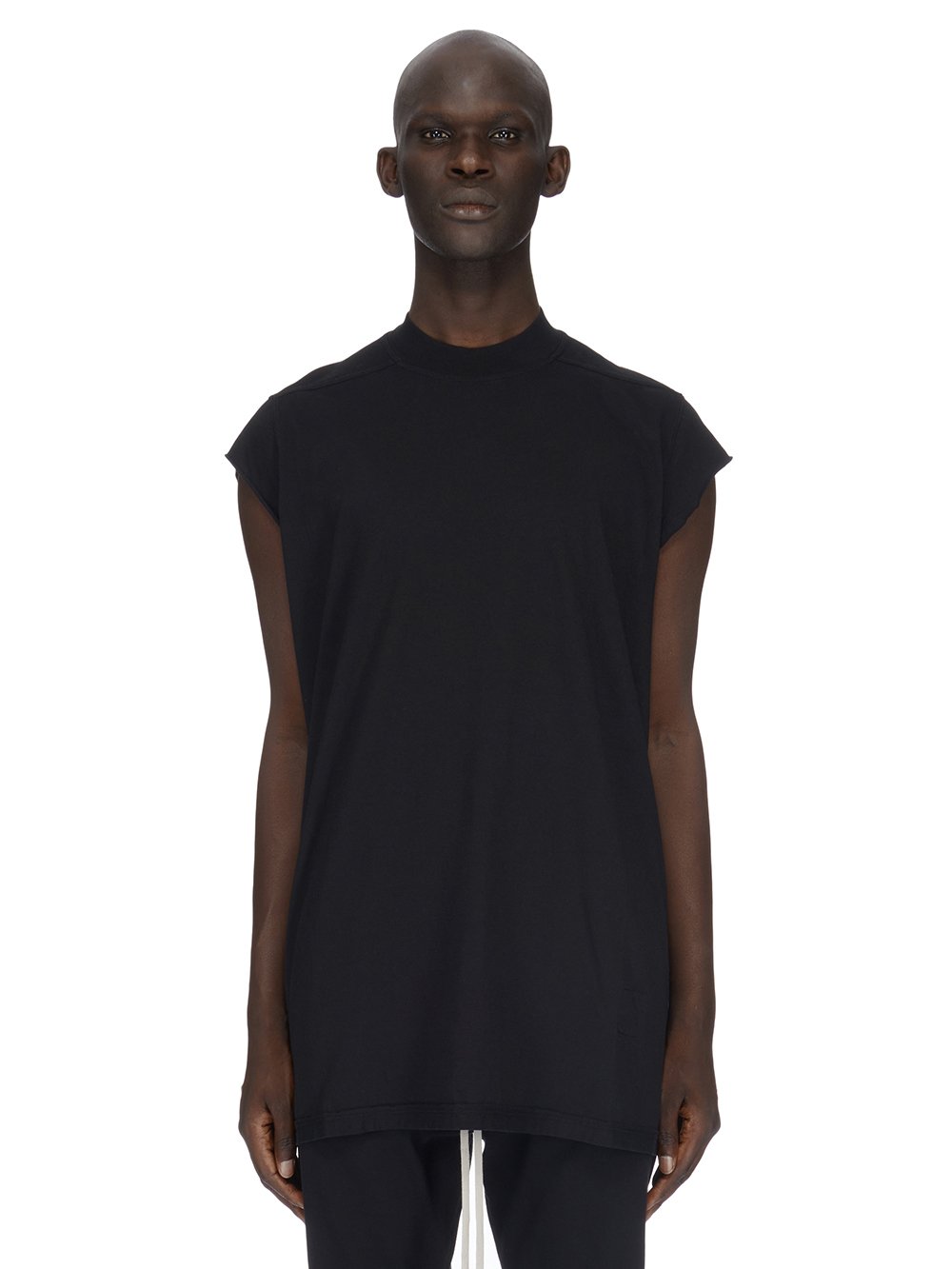 DRKSHDW FW23 LUXOR JUMBO SL T IN BLACK MEDIUM WEIGHT COTTON JERSEY