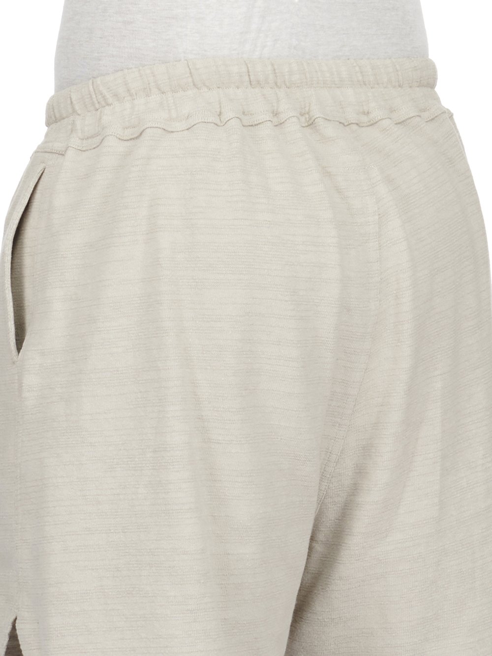 RICK OWENS FW23 LUXOR BOXERS IN PEARL BIGARZATO JERSEY 