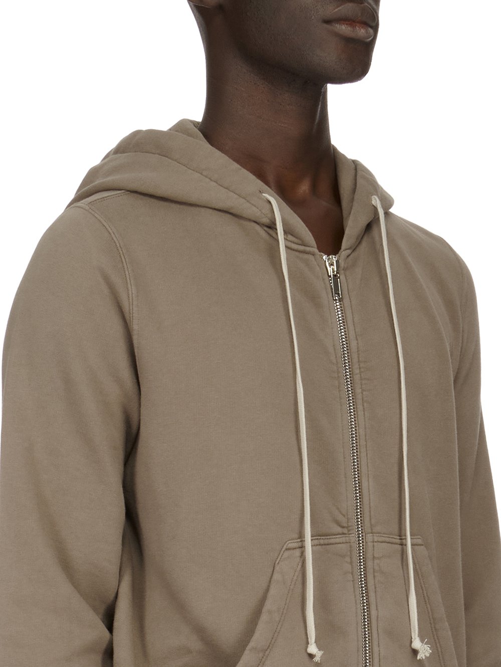 DRKSHDW FW23 LUXOR JASON'S HOODIE IN DUST FURKA HEAVY SWEATSHIRT