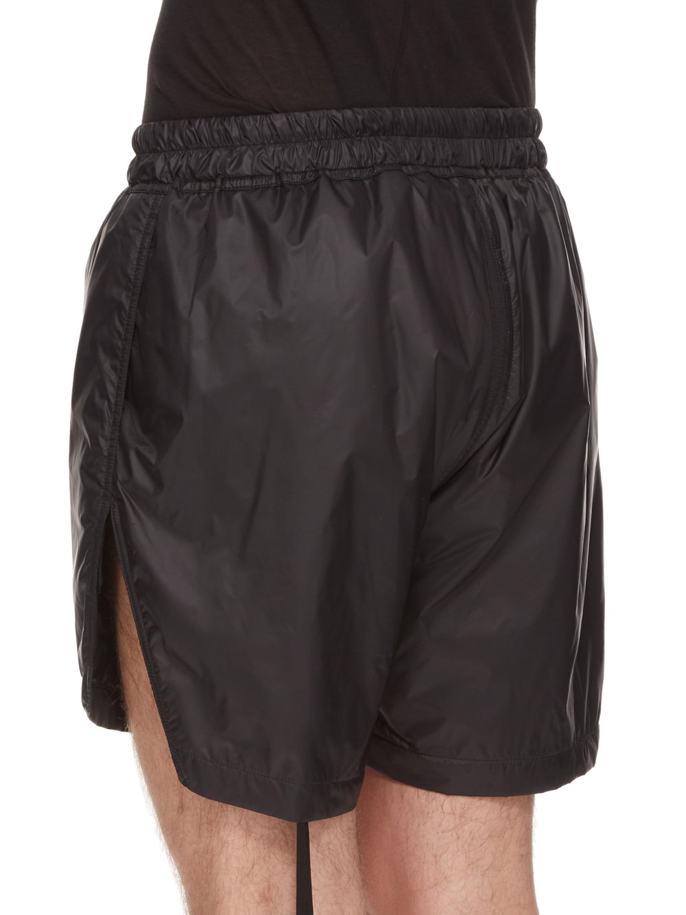 DRKSHDW FW23 LUXOR PHLEG BOXERS IN BLACK RECYCLED NYLON