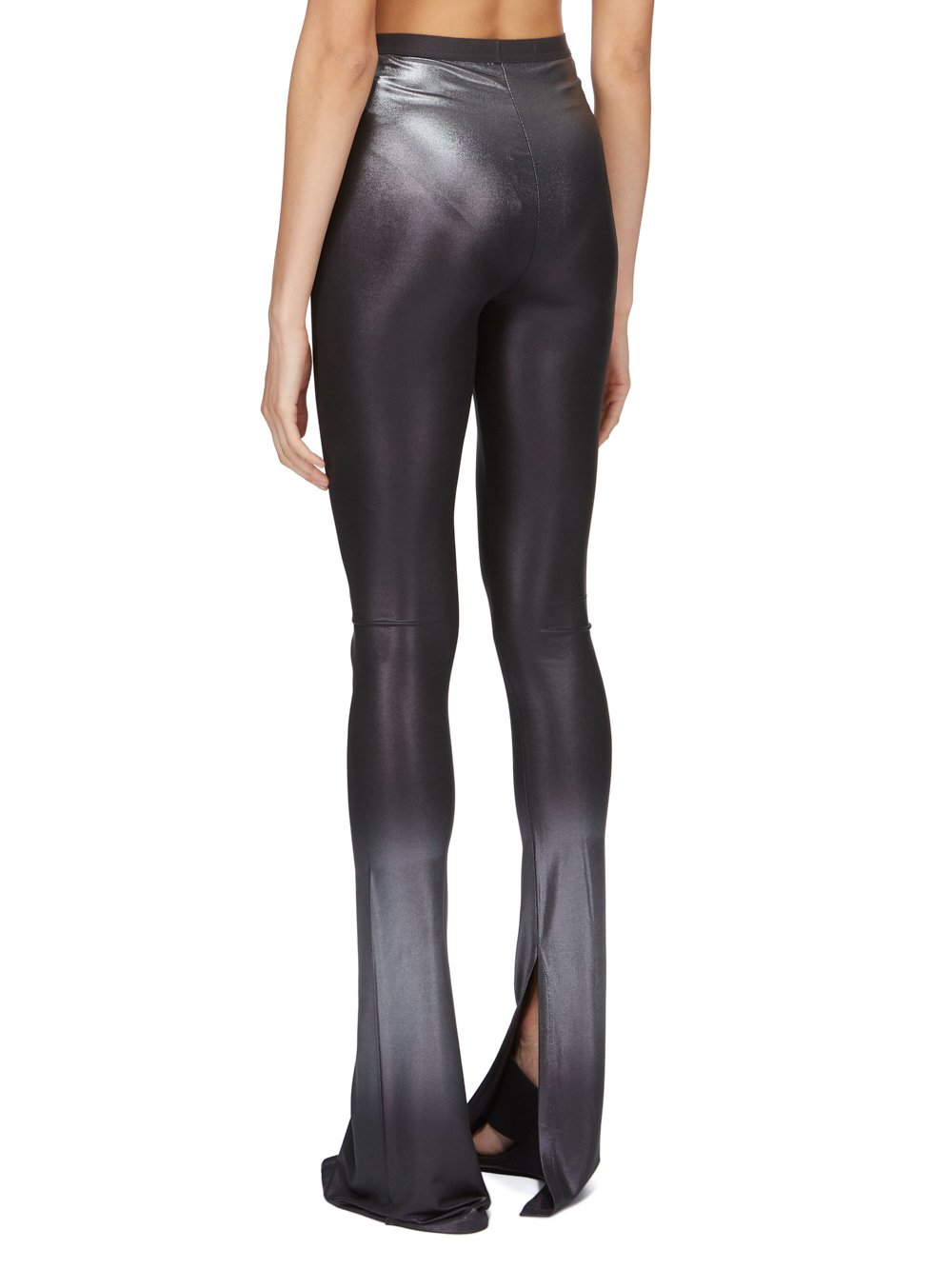 RICK OWENS LILIES FW23 LUXOR CARMEN PANTS IN DEGRADE GLOSSY VISCOSE JERSEY