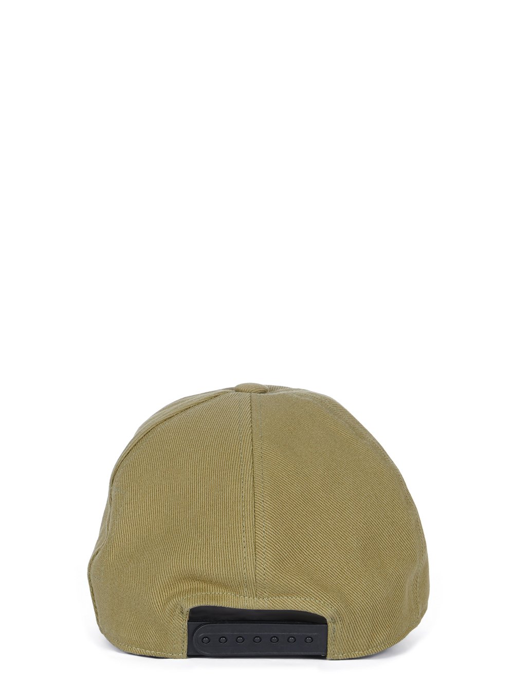 RICK OWENS FW23 LUXOR BASEBALL CAP IN PALE GREEN AND PEARL 13OZ OVERDYED DENIM