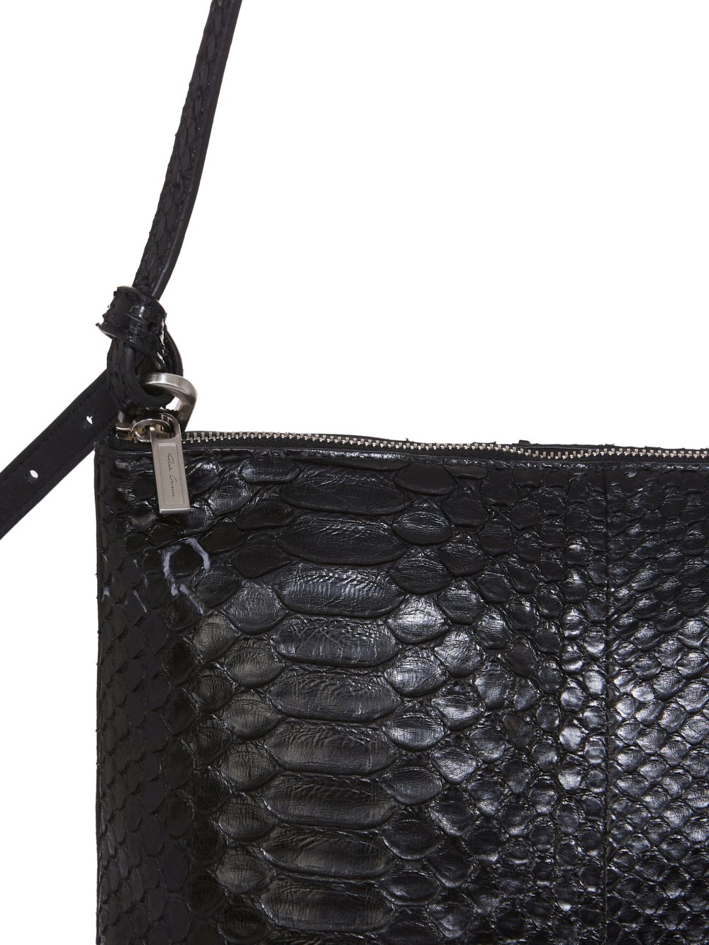 RICK OWENS FW23 LUXOR BIG ADRI IN BLACK PYTHON