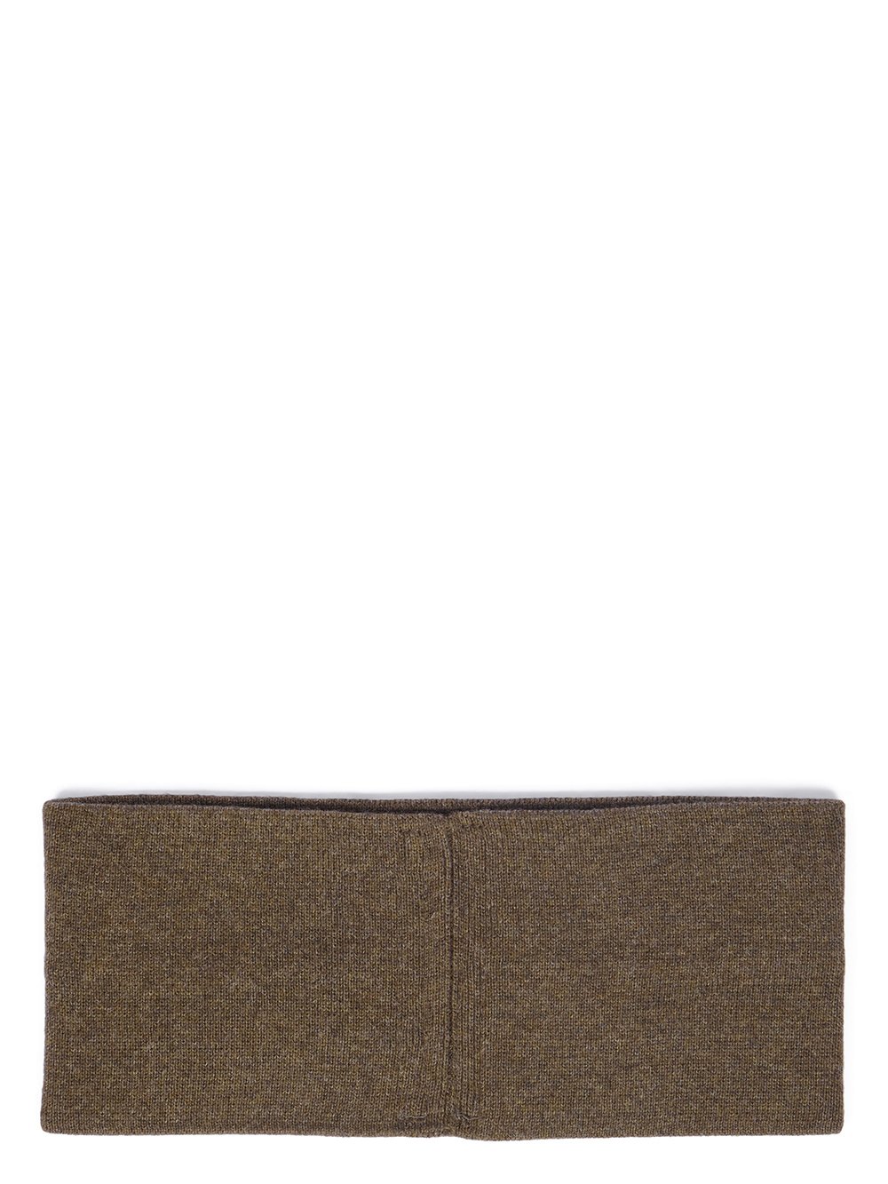 RICK OWENS FW23 LUXOR HRDR HEADBAND IN DUST AND MILK COTTON KNIT